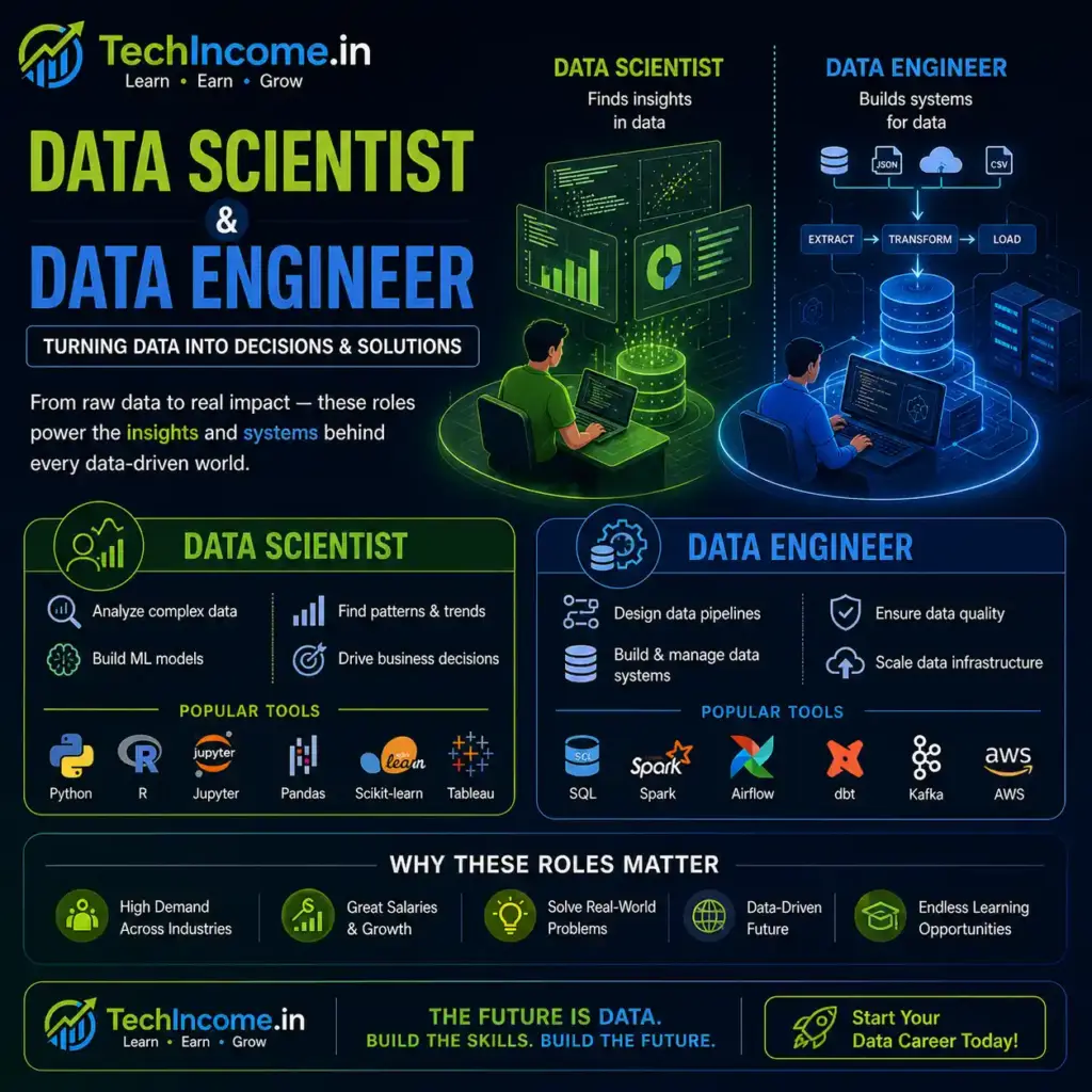 Data Scientist and Data Engineer