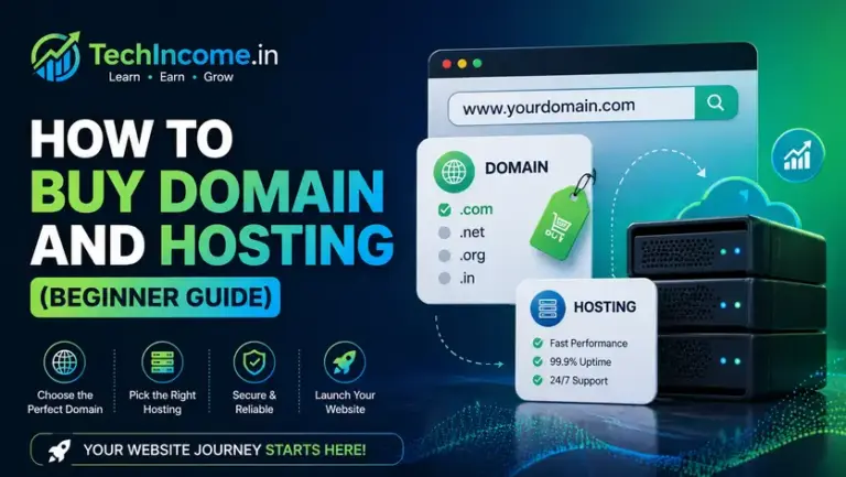 how to by domain and hosting