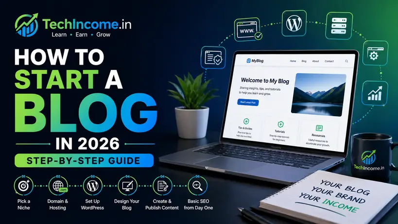 how to start a blog in 2026