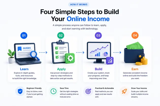 Home 6 tech income learn apply earn
