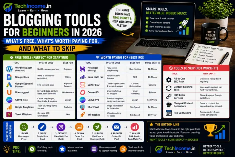 Blogging Tools For Beginners In 2026