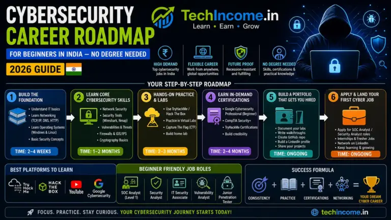 Cybersecurity career Path roadmap