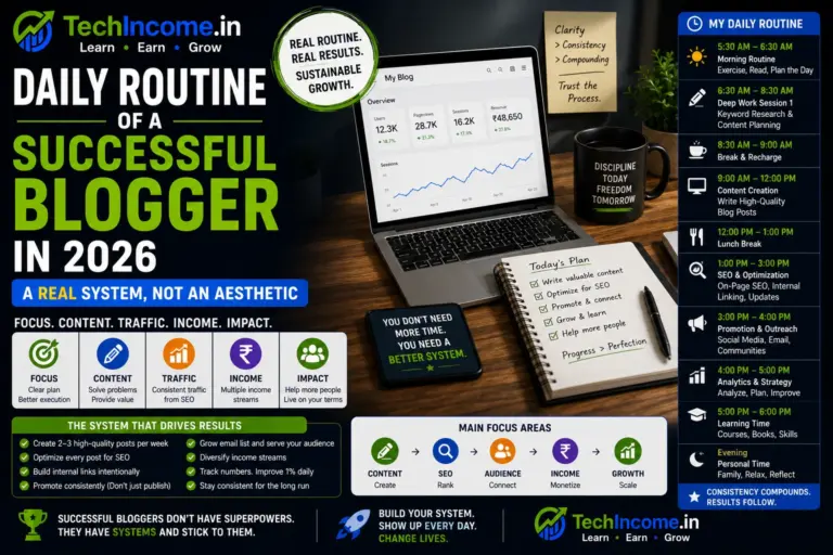 Daily Routine Of Successful Bloggers