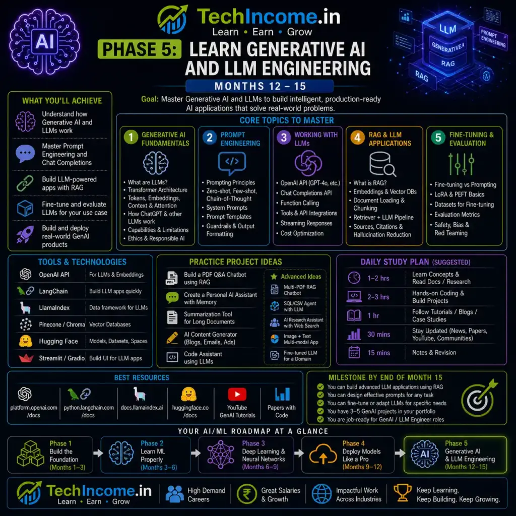 Learn Generative AI and LLM Engineering